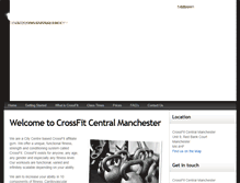 Tablet Screenshot of crossfitcentralmanchester.co.uk